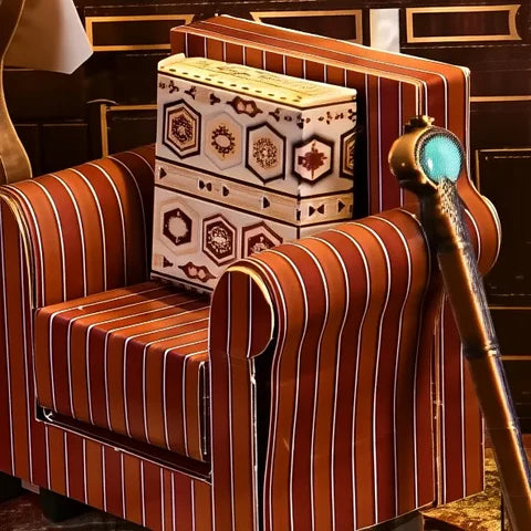 Sillón junto al bastón