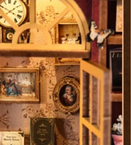 Escaparate con horario