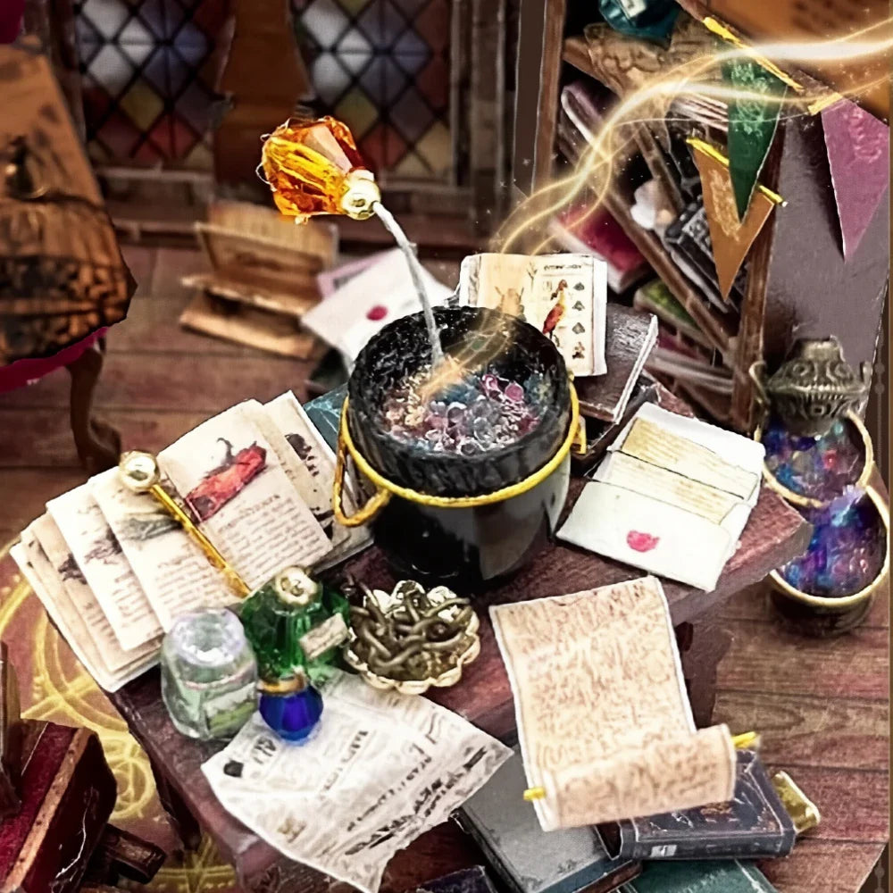Underground Potion Castle - Diorama en cúpula