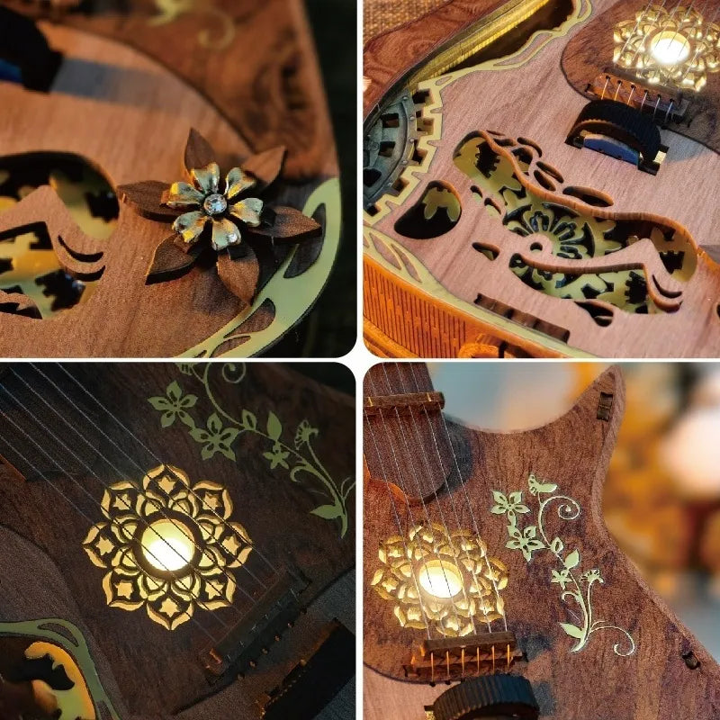 Aurora Electric Guitar - Puzzle 3D DIY