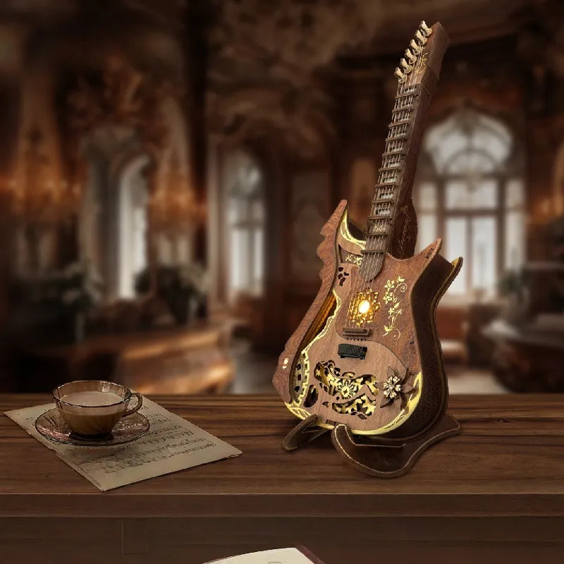 Aurora Electric Guitar - Puzzle 3D DIY