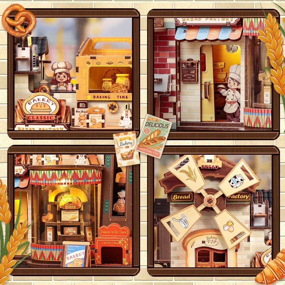 Bread Factory - Puzzle 3D DIY