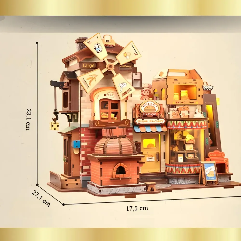 Bread Factory - Puzzle 3D DIY