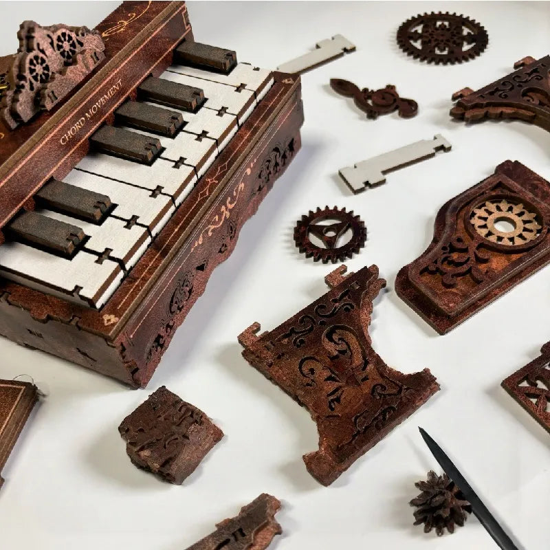 Chord Movement - Puzzle 3D de madera