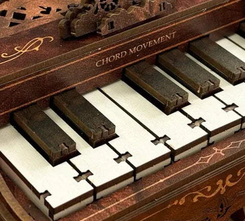 Teclado de madera