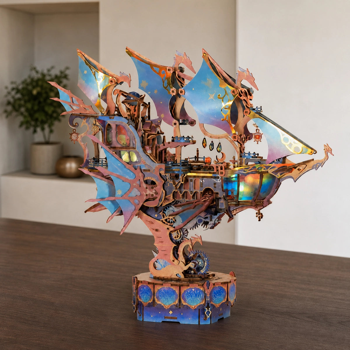 Magical Galaxy - Puzzle 3D de madera