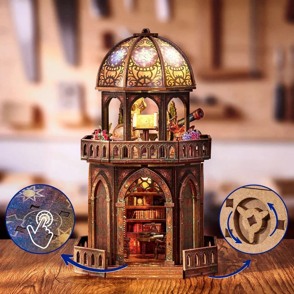 Observatory - Rompecabezas 3D de madera