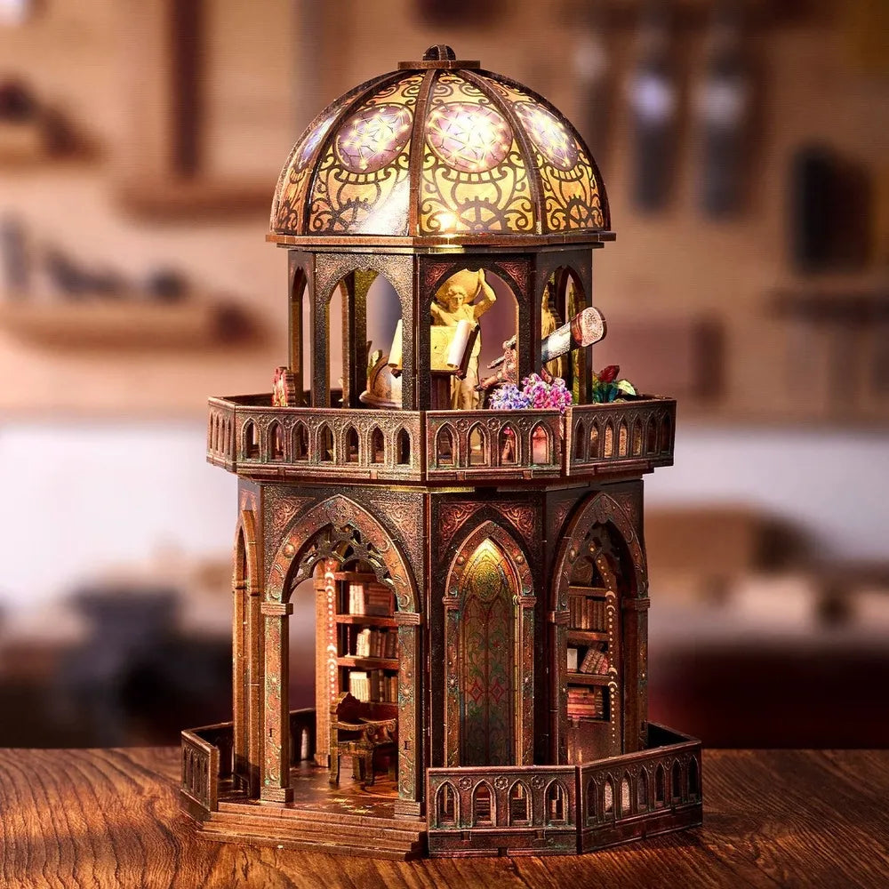 Observatory - Rompecabezas 3D de madera