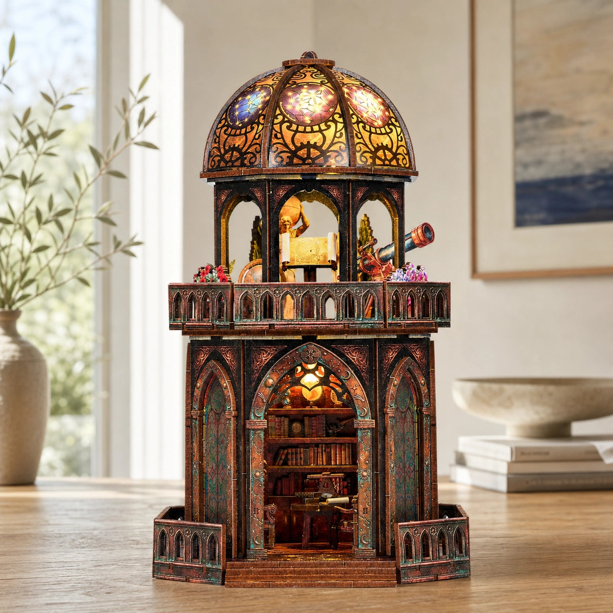 Observatory - Rompecabezas 3D de madera