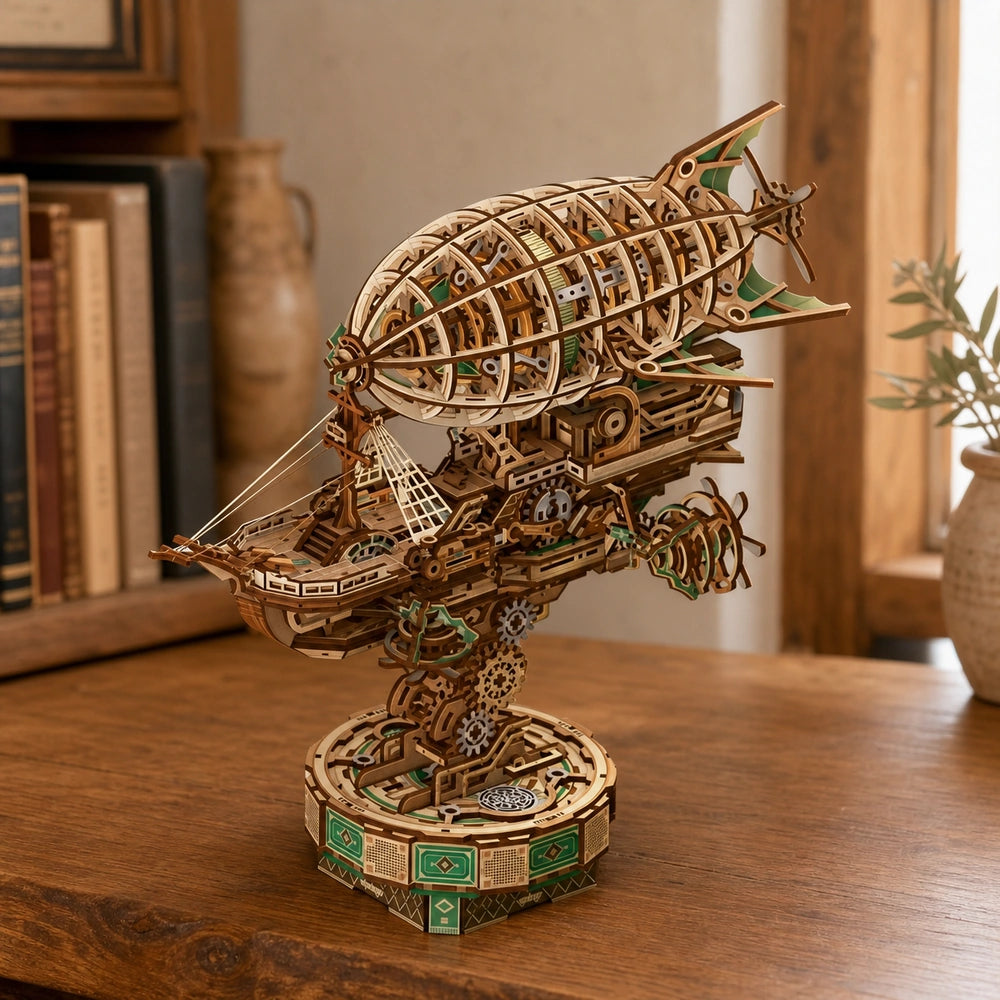 Sailing In Fog - Rompecabezas 3D de madera
