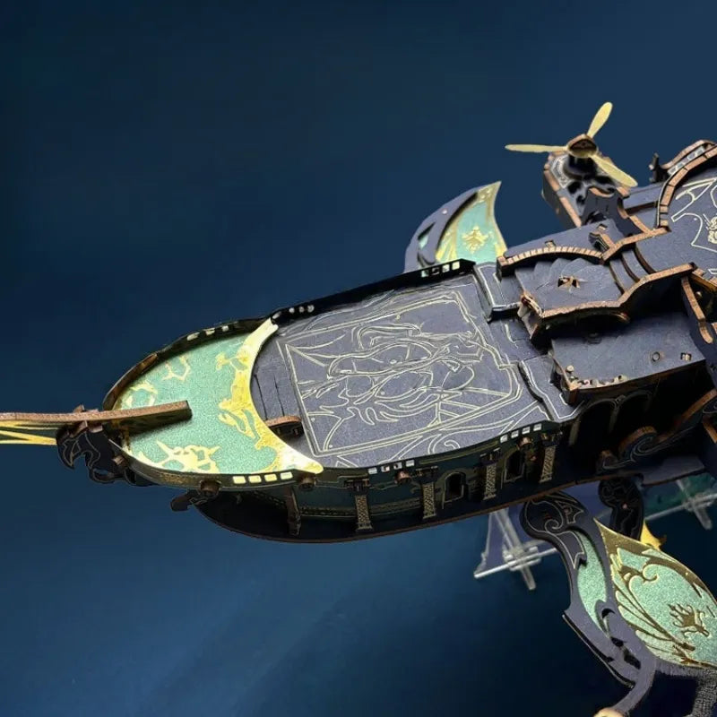 Whale Ark Of The Universe - Puzzle 3D DIY