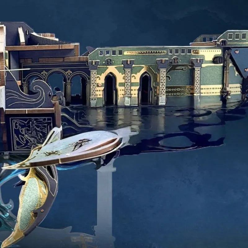 Whale Ark Of The Universe - Puzzle 3D DIY