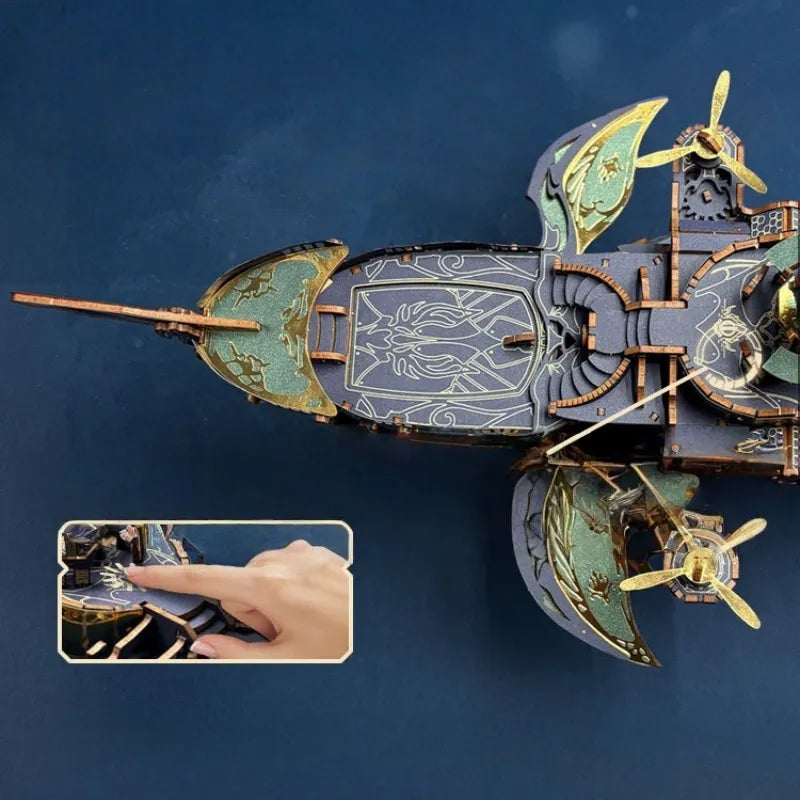 Whale Ark Of The Universe - Puzzle 3D DIY