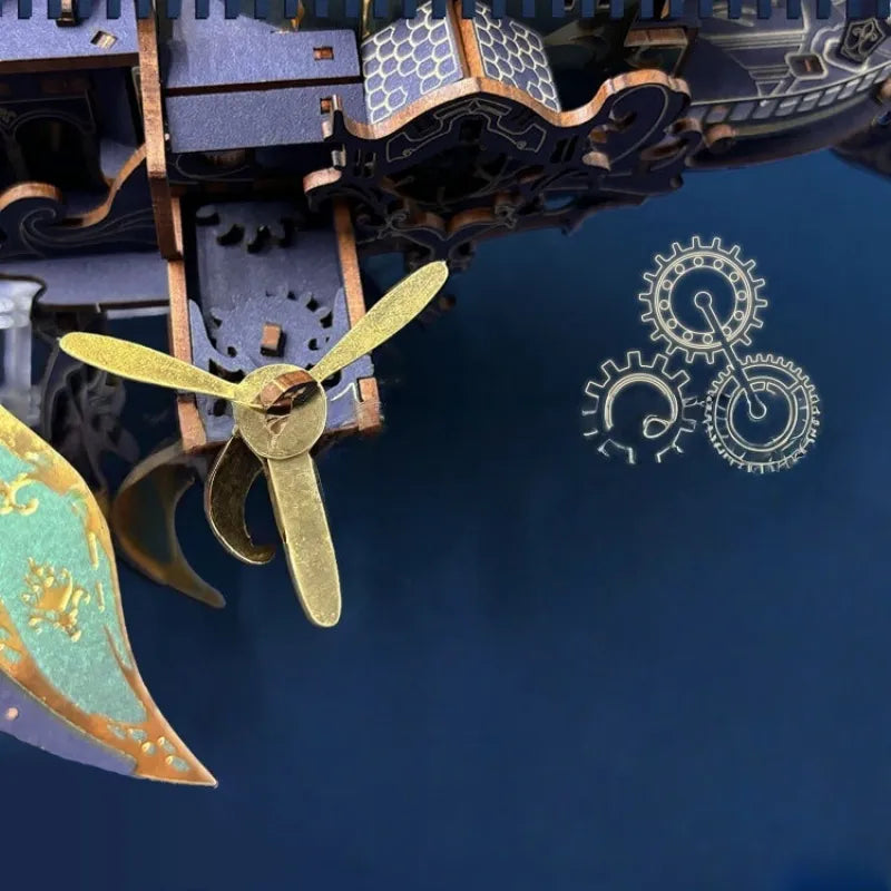 Whale Ark Of The Universe - Puzzle 3D DIY