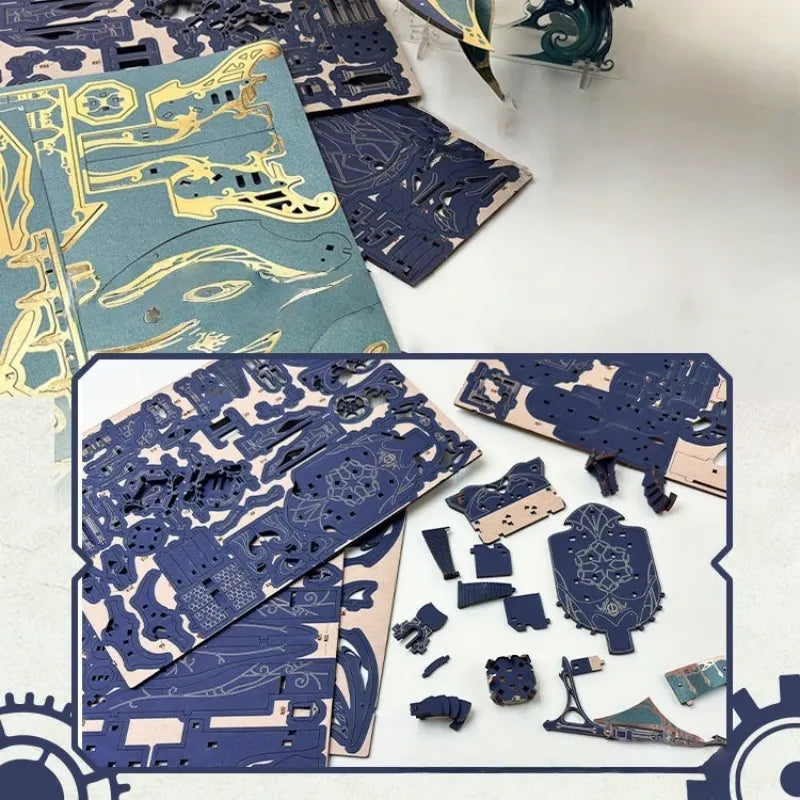 Whale Ark Of The Universe - Puzzle 3D DIY