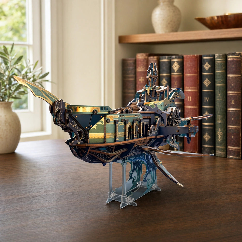 Whale Ark Of The Universe - Puzzle 3D DIY