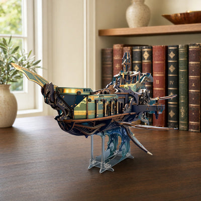 Whale Ark Of The Universe - Puzzle 3D DIY