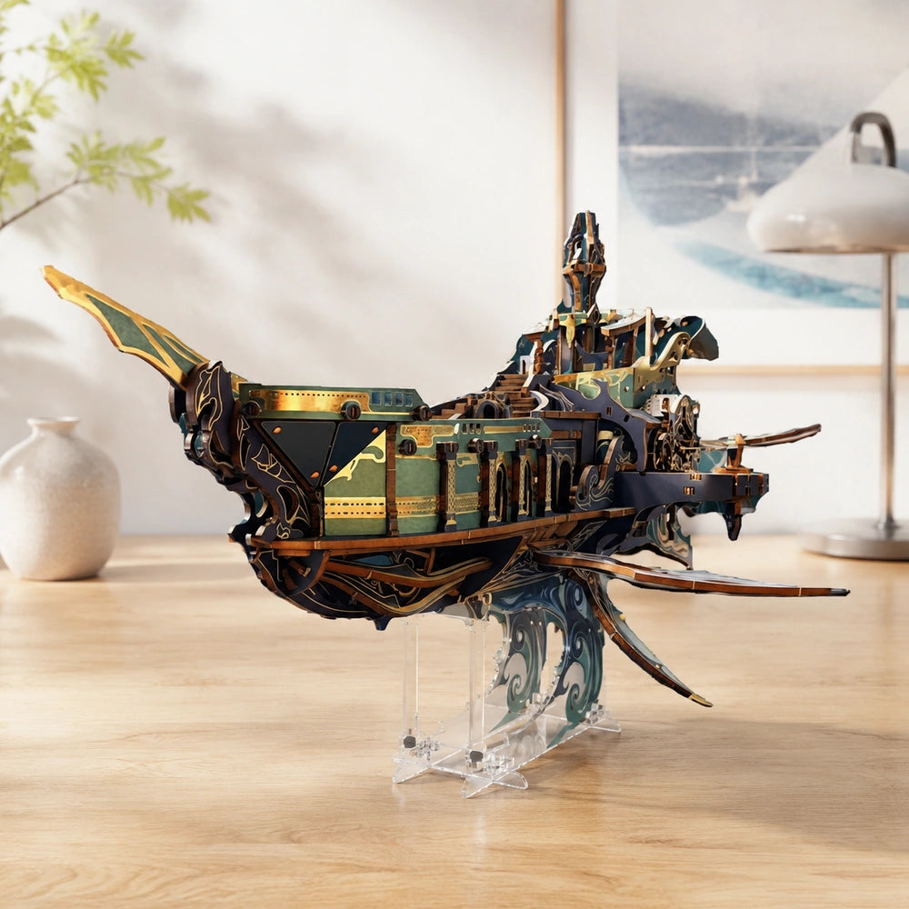 Whale Ark Of The Universe - Puzzle 3D DIY