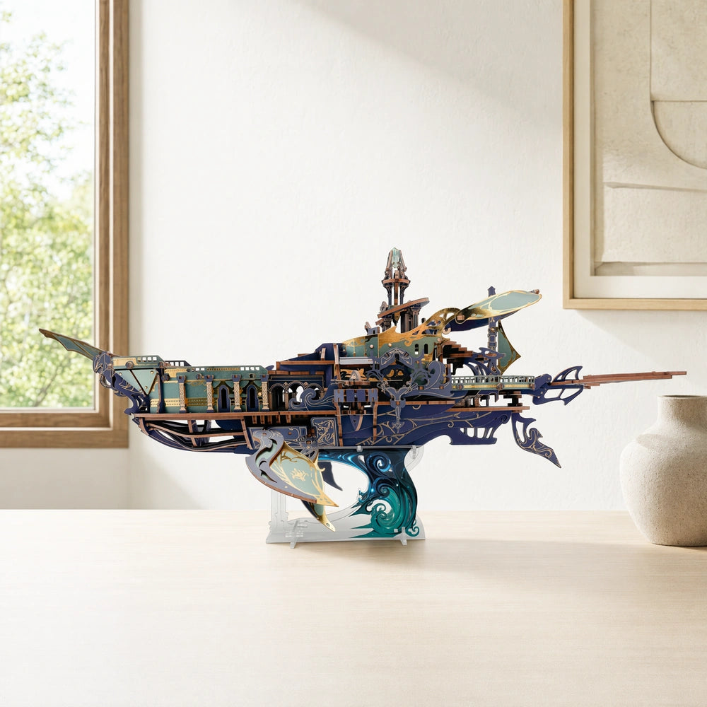 Whale Ark Of The Universe - Puzzle 3D DIY
