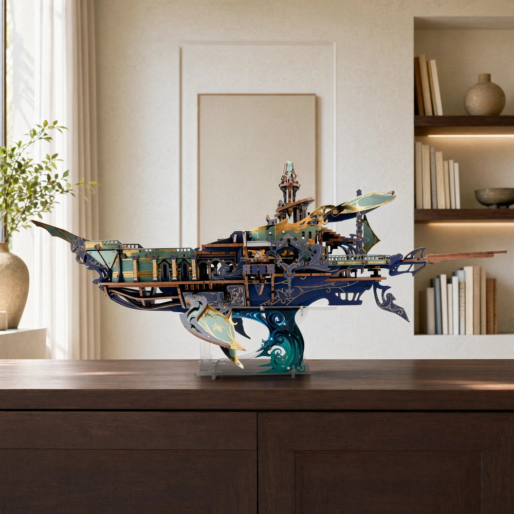 Whale Ark Of The Universe - Puzzle 3D DIY