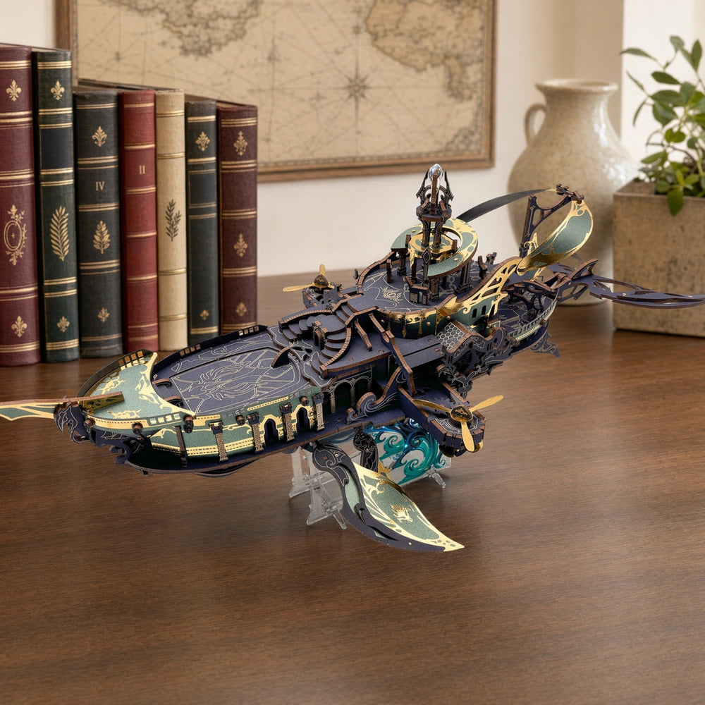 Whale Ark Of The Universe - Puzzle 3D DIY