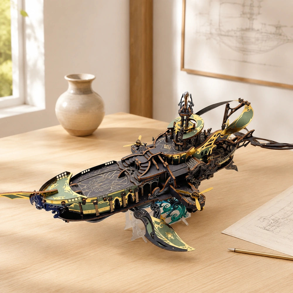 Whale Ark Of The Universe - Puzzle 3D DIY