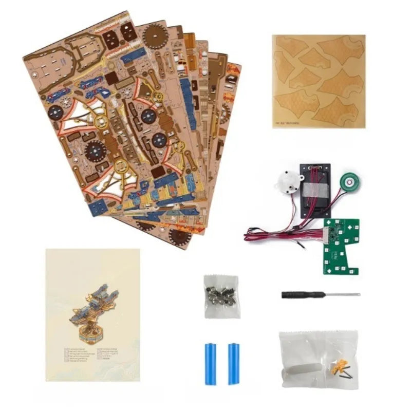 Wind Voyager - Puzzle 3D de madera