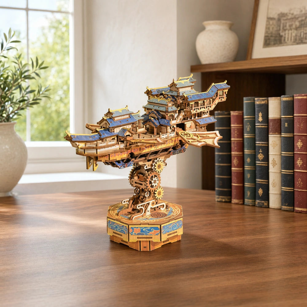 Wind Voyager - Puzzle 3D de madera