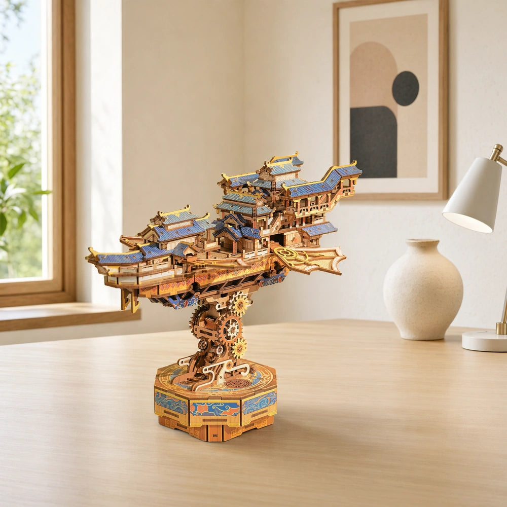 Wind Voyager - Puzzle 3D de madera
